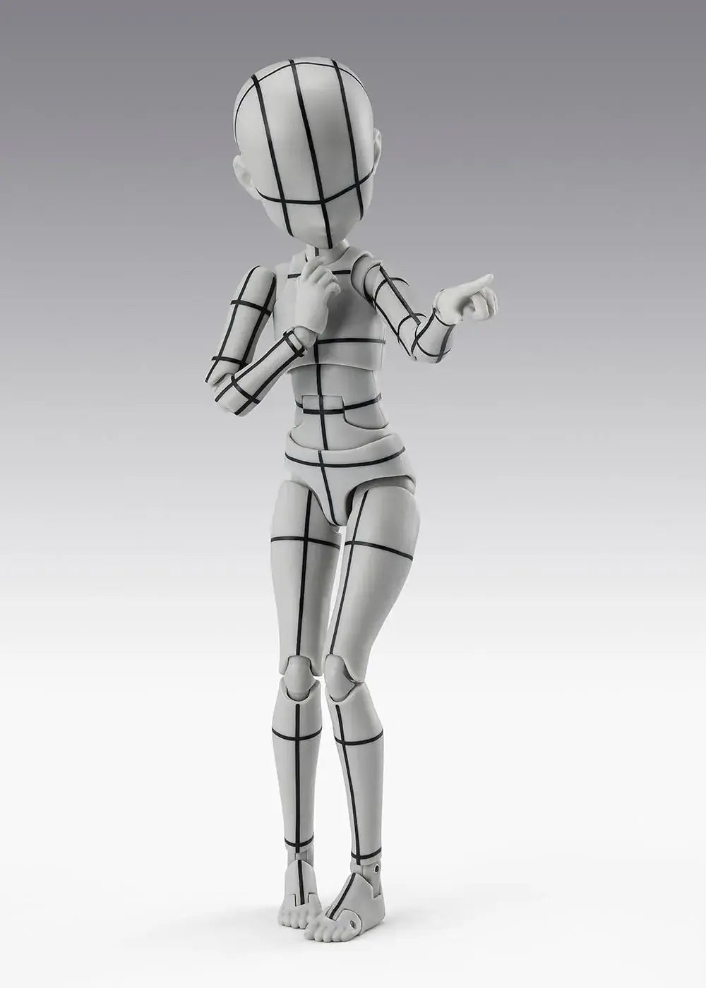 TAMASHII NATIONS SH Figuarts Body Chan Gray Wire Frame
