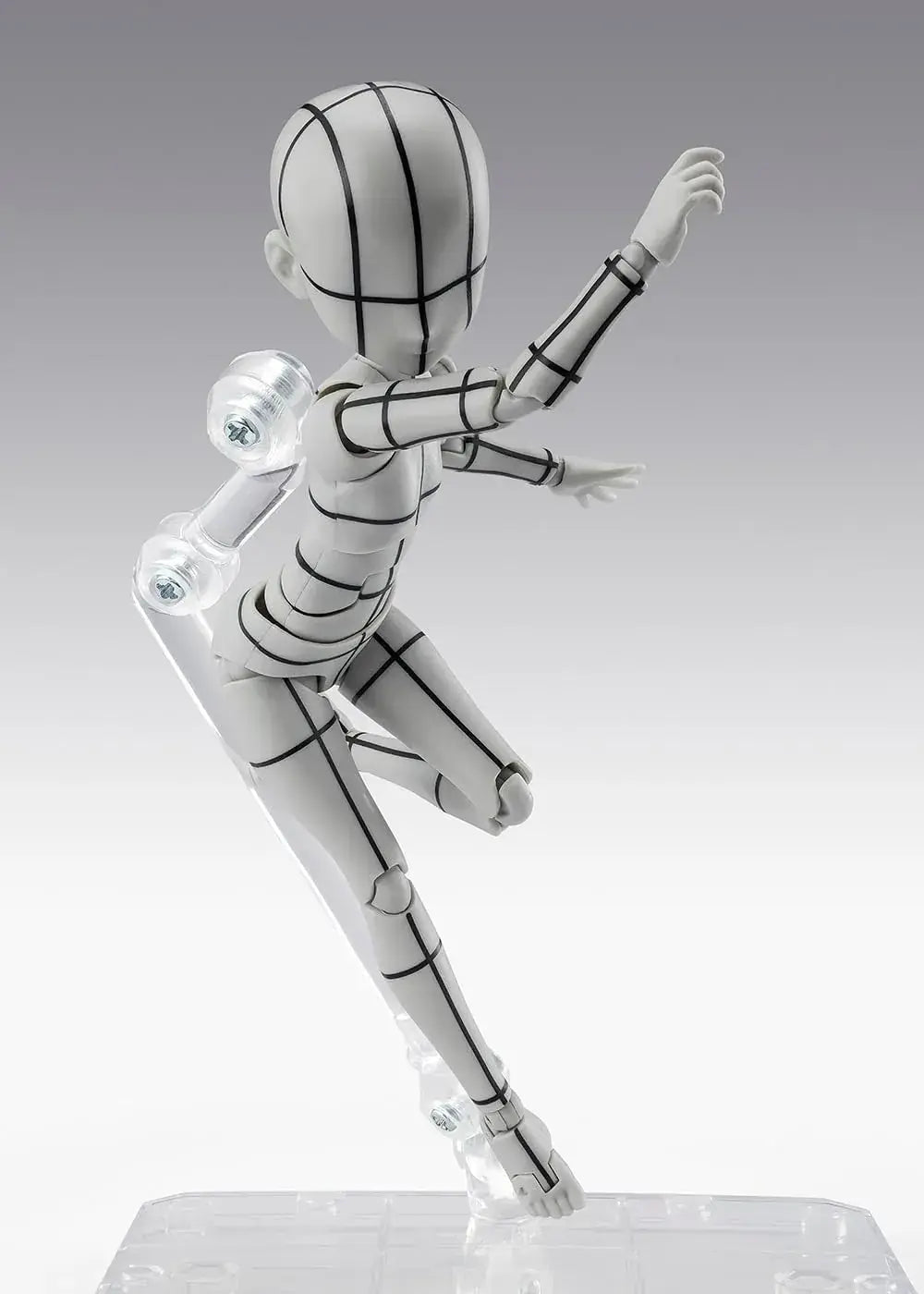 TAMASHII NATIONS SH Figuarts Body Chan Gray Wire Frame
