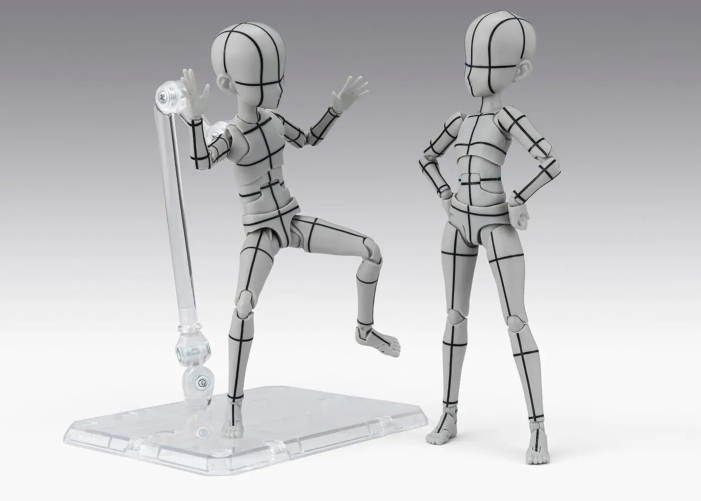 TAMASHII NATIONS SH Figuarts Body Chan Gray Wire Frame

