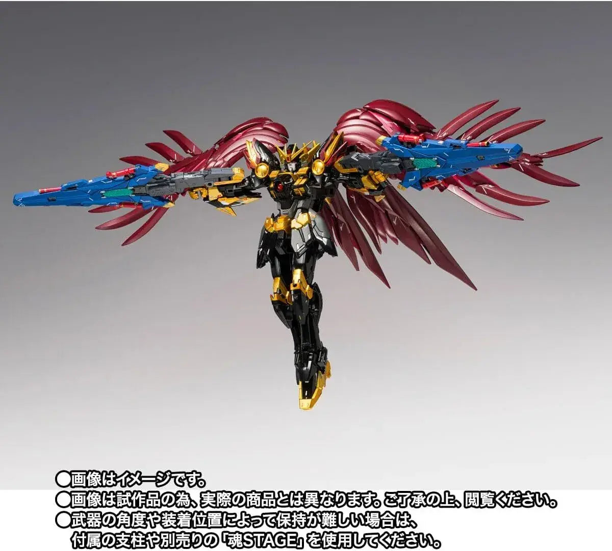Tamashii Nations Wing Gundam Zero Rebellion Metal Figure