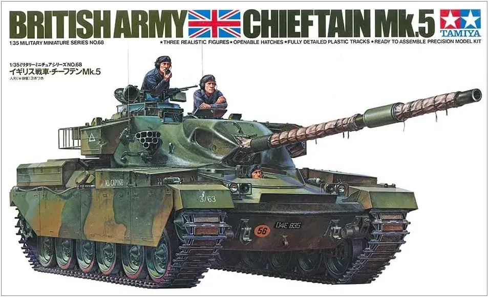 Tamiya British Chieftain Mk 5 Tank Plastic Model Kit