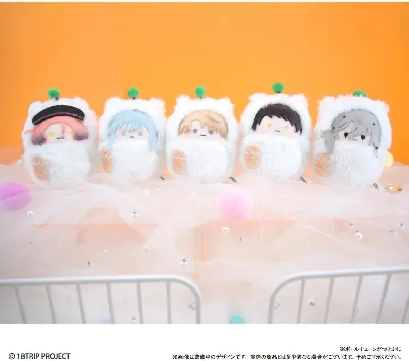 Tapioca 18TRIP Nuts Tabi NUI Vol 3 Box of 5 Plush Toys