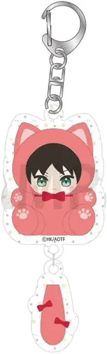 Tapioca Attack on Titan Eren Acrylic Keychain Flat Pendant