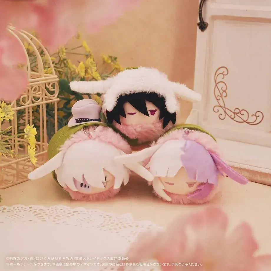 Tapioca Bungo Stray Dogs Haru Rabbit Sleeping Face Mascot 8 Pack