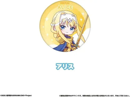 Tapioca Sword Art Online Wai Wai Can Badge 8 Pack Box