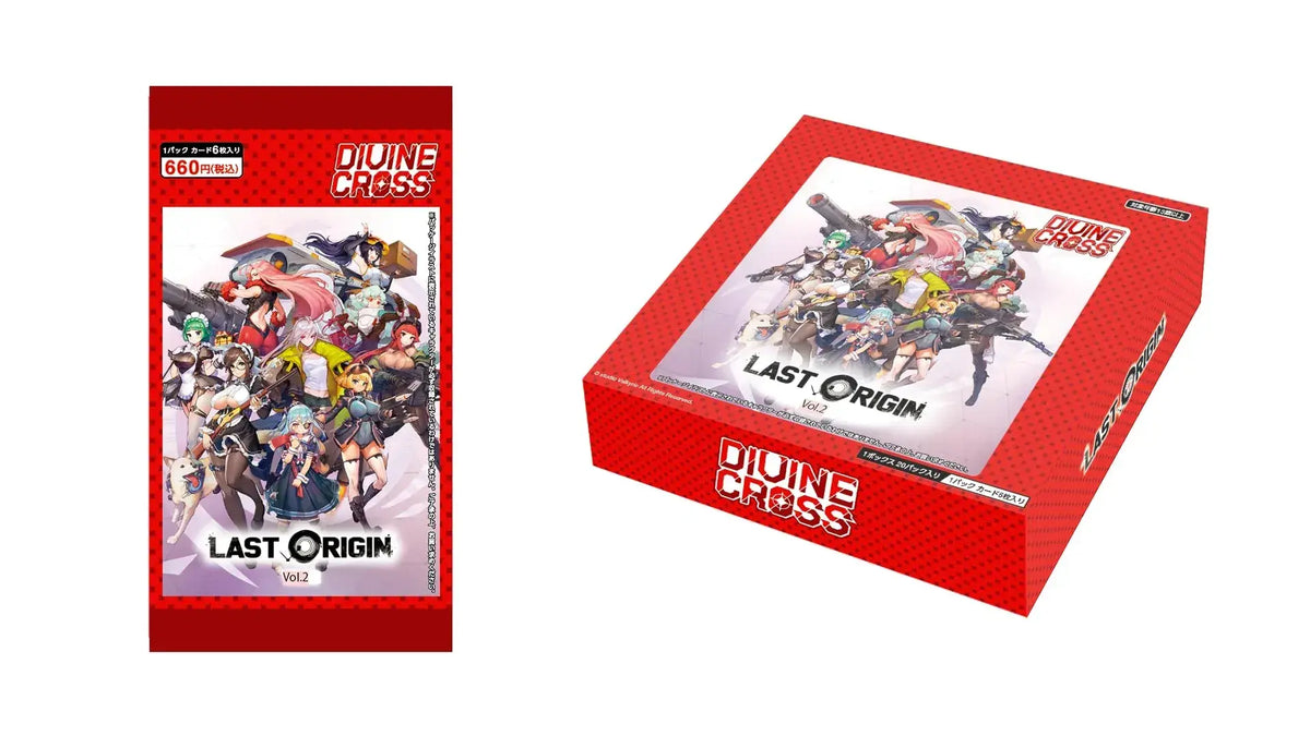 TCG Last Origin Divine Cross Trading Card Game - Vol.2 Carton - 4580561412376