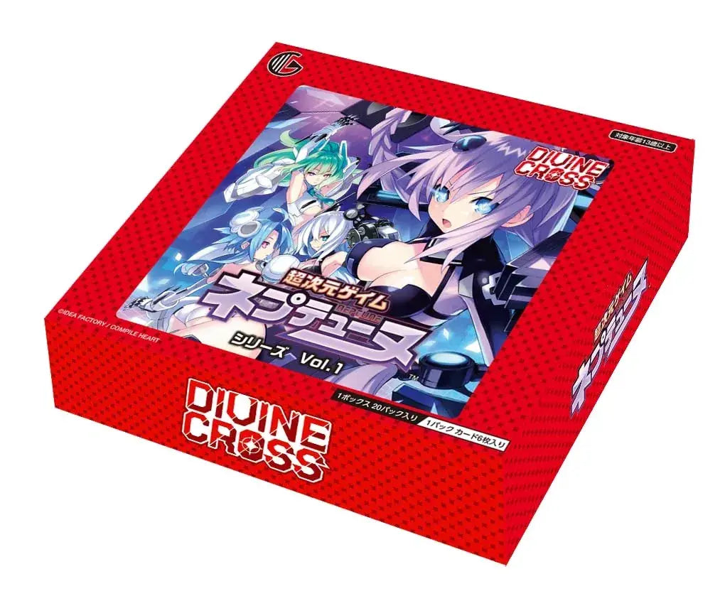 TCG Neptune Series Divine Cross Trading Cards - Vol. 1 Carton - 4580561416008