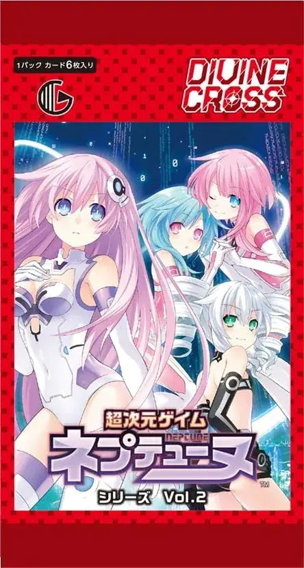 TCG Neptune Series Divine Cross Trading Cards - Vol.2 Pack - 4580561416527