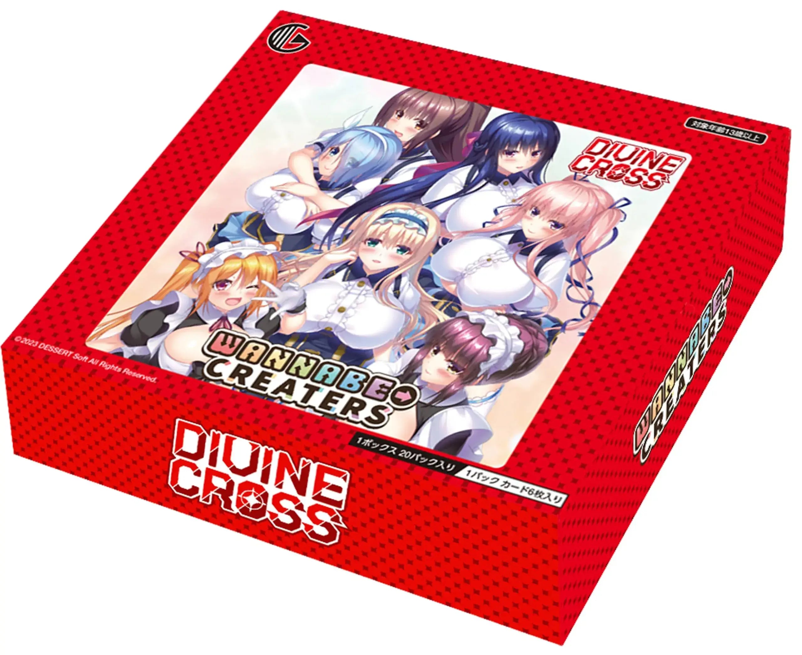 TCG Wannabe Creators Divine Cross Trading Card Game - Carton - 4580561417852