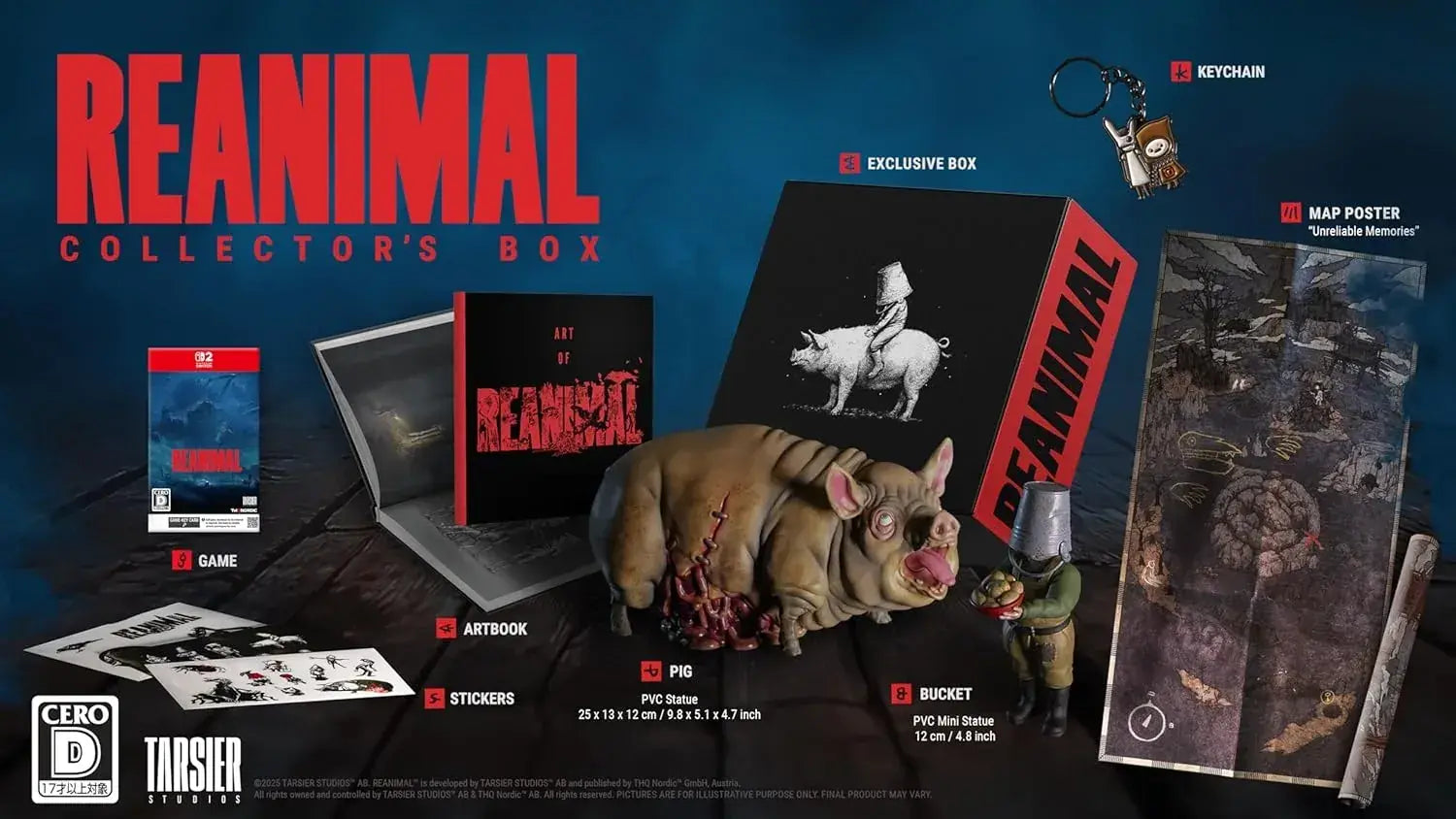THQ Nordic REANIMAL PS5 Video Game - Switch2 Limited Edition - 4571574970434