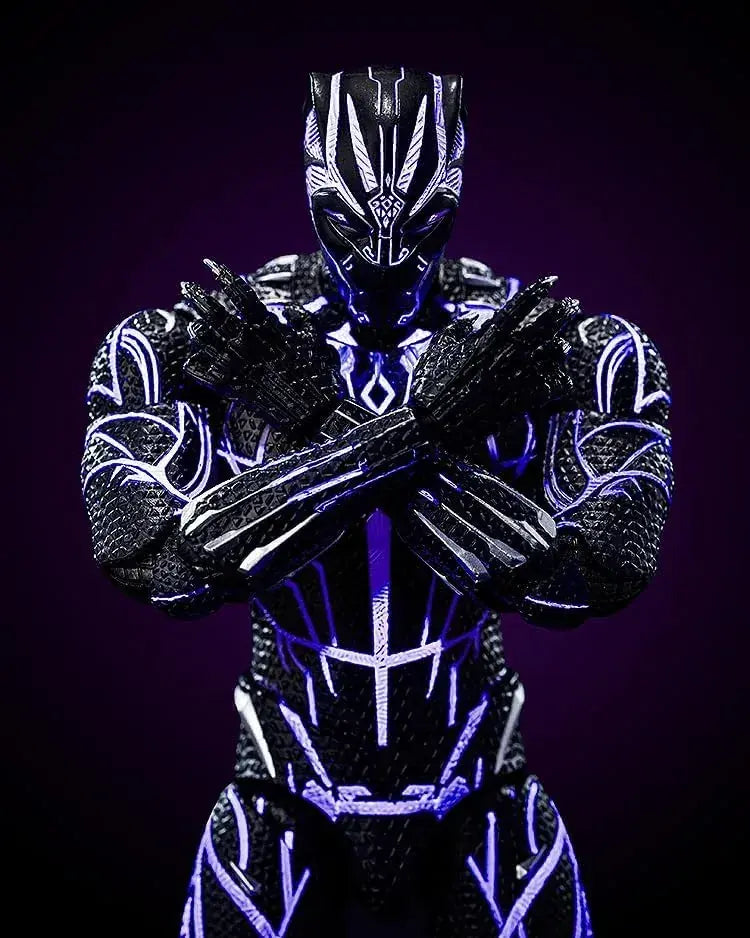 Threezero Black Panther Kinetic Energy Charged Figure