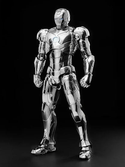 Threezero Iron Man Mark 2 Chrome Edition 1 12 Scale Figure