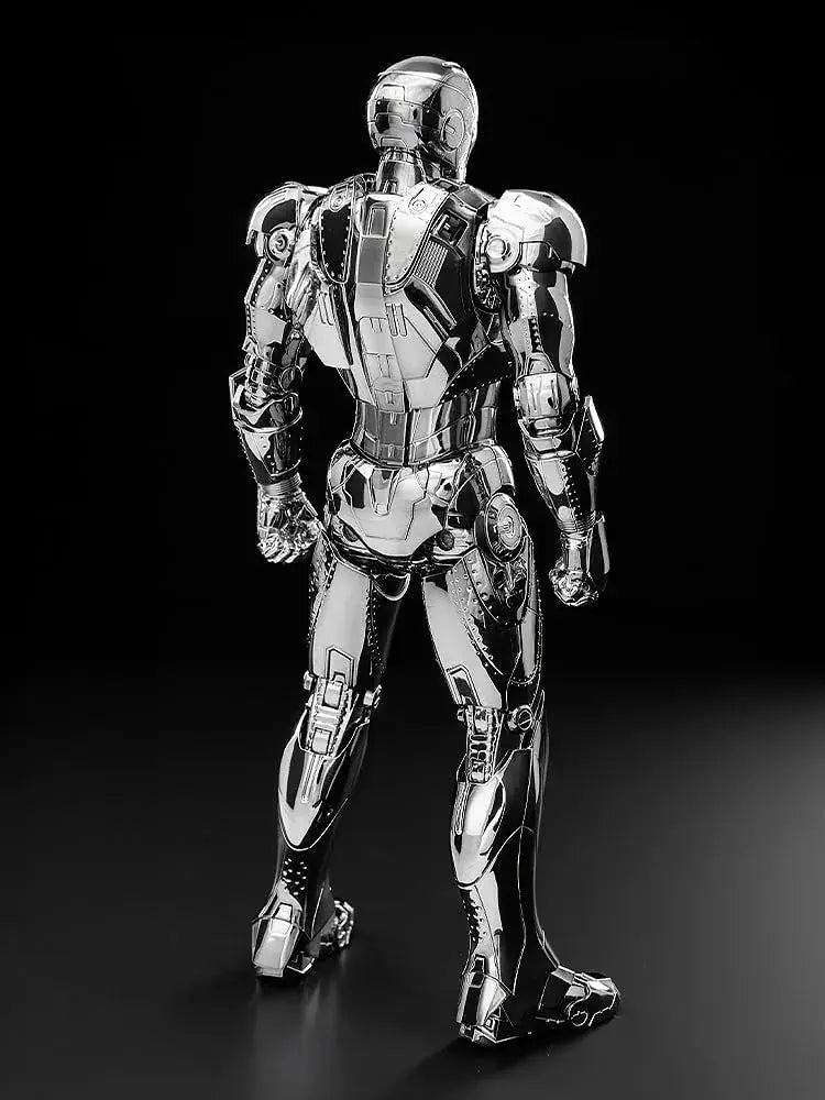 Threezero Iron Man Mark 2 Chrome Edition 1 12 Scale Figure