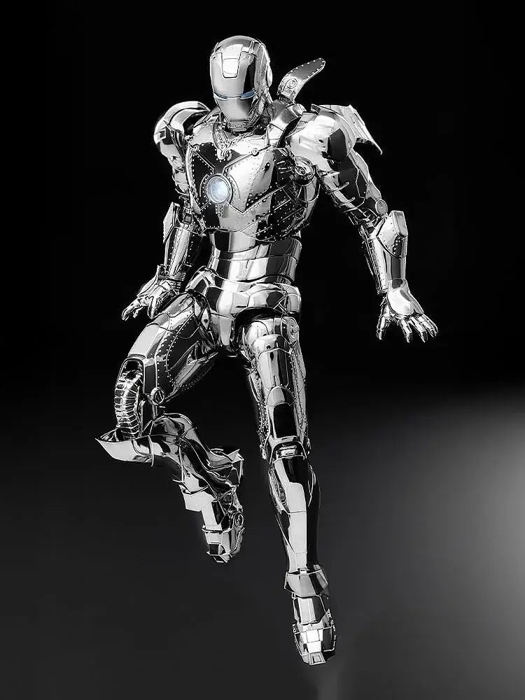 Threezero Iron Man Mark 2 Chrome Edition 1 12 Scale Figure