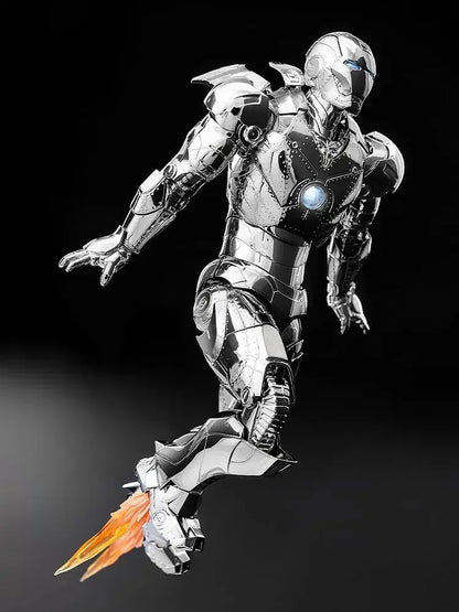 Threezero Iron Man Mark 2 Chrome Edition 1 12 Scale Figure