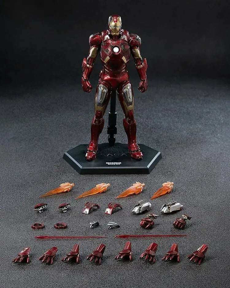 threezero Marvel Iron Man Mark 7 Battle Damage Scale Figure