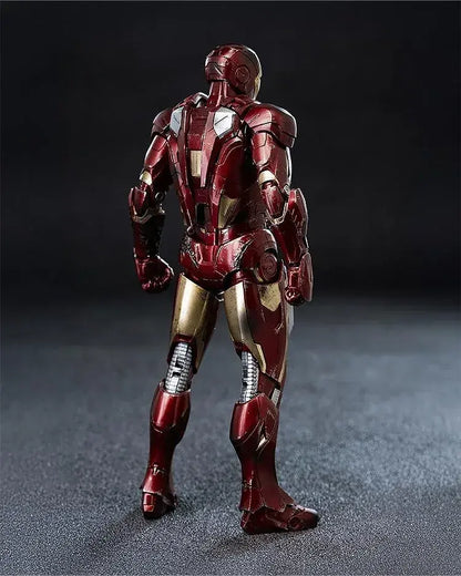 threezero Marvel Iron Man Mark 7 Battle Damage Scale Figure
