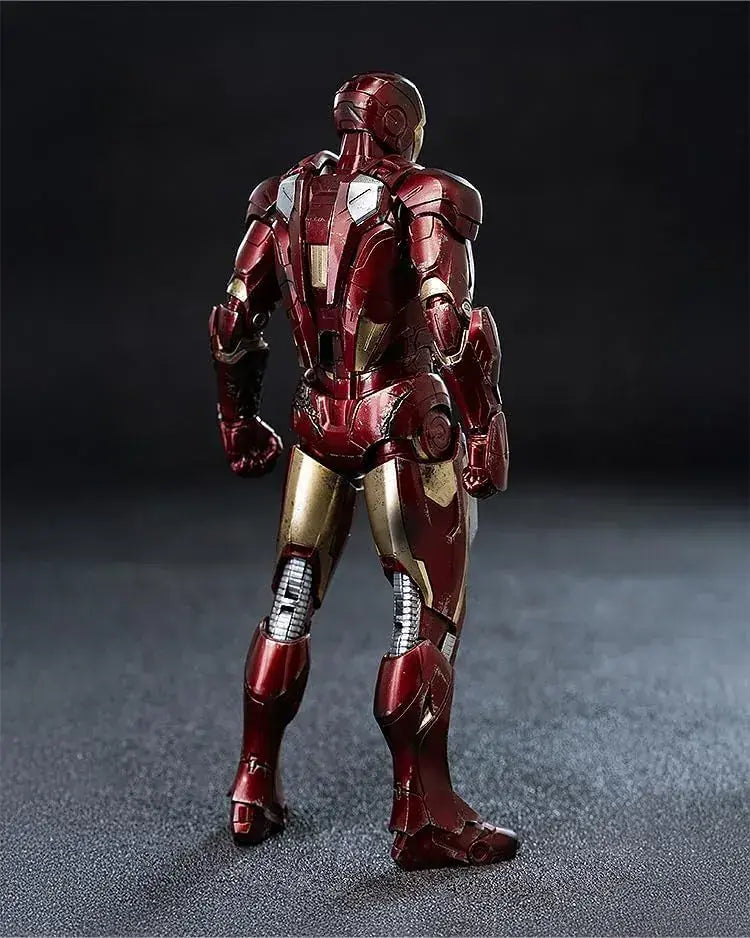 threezero Marvel Iron Man Mark 7 Battle Damage Scale Figure