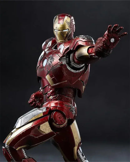 threezero Marvel Iron Man Mark 7 Battle Damage Scale Figure