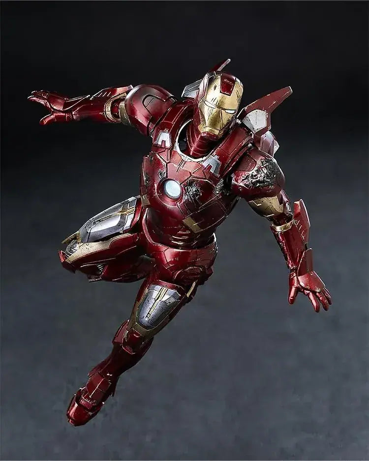 threezero Marvel Iron Man Mark 7 Battle Damage Scale Figure
