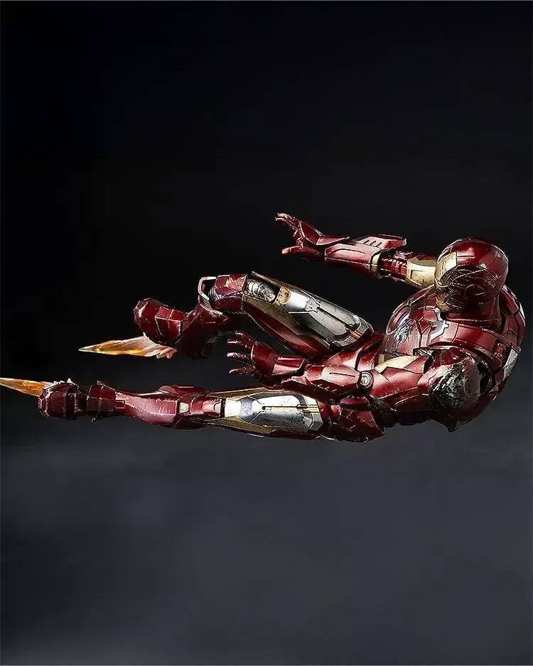 threezero Marvel Iron Man Mark 7 Battle Damage Scale Figure