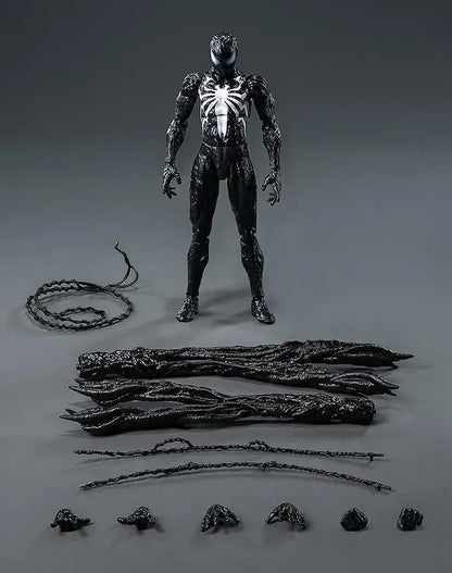 Threezero Marvels Spider Man 2 DLX Symbiote Suit Figure