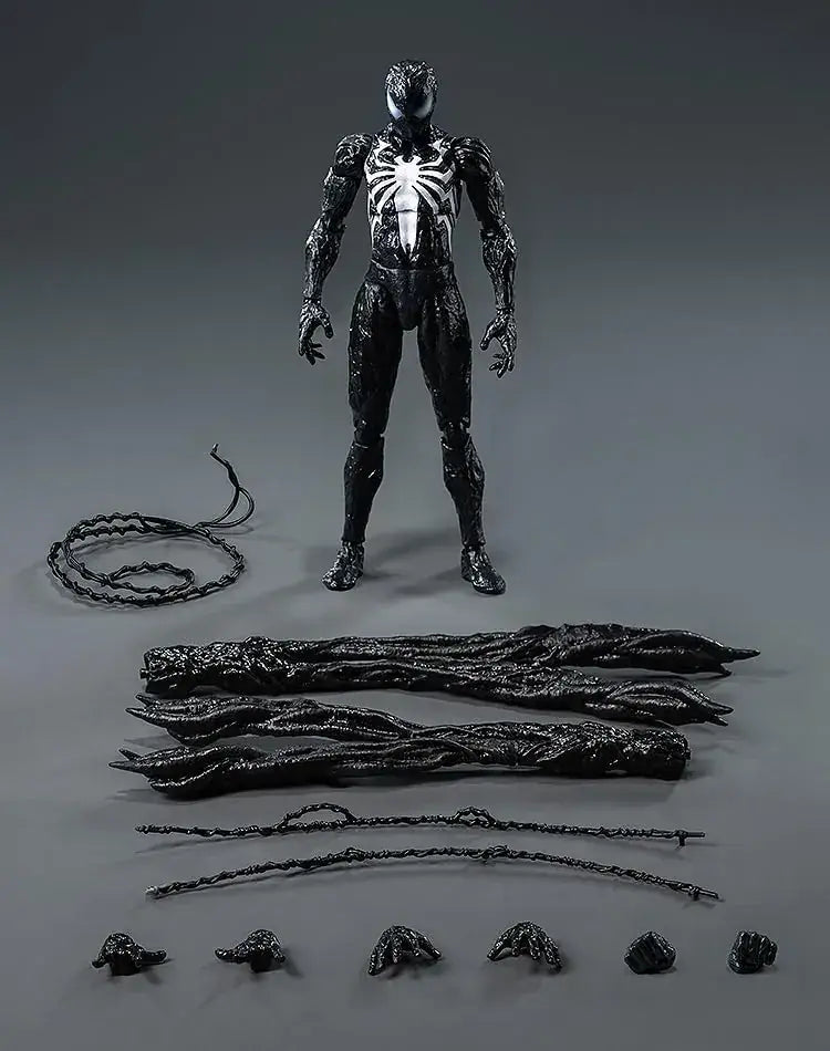 Threezero Marvels Spider Man 2 DLX Symbiote Suit Figure