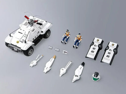 Threezero Mobile Police Patrol Robot Type 98 Command Car Model