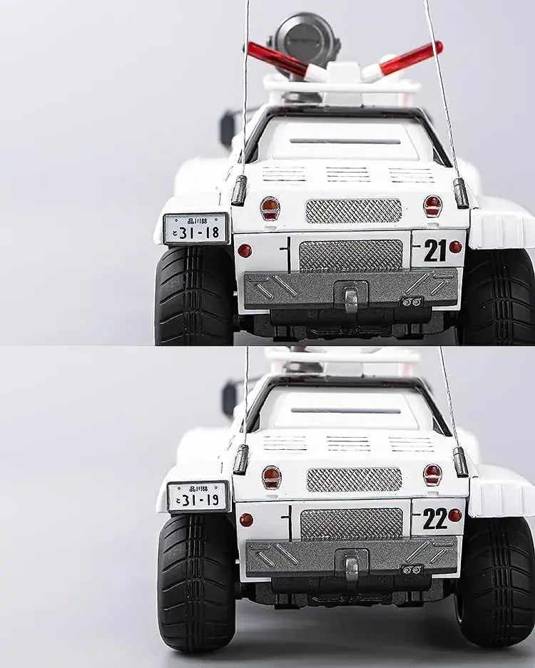 Threezero Mobile Police Patrol Robot Type 98 Command Car Model