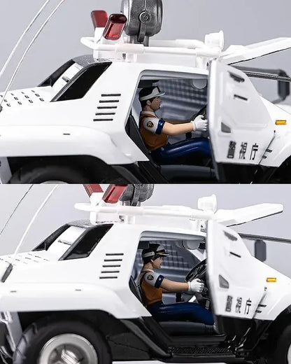 Threezero Mobile Police Patrol Robot Type 98 Command Car Model