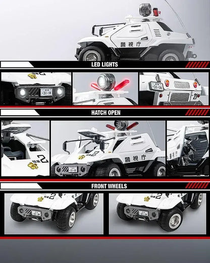 Threezero Mobile Police Patrol Robot Type 98 Command Car Model
