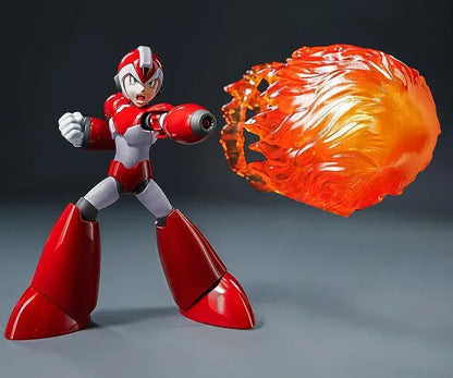 Threezero Rockman X Rising Fire Action Figure Painted Metal