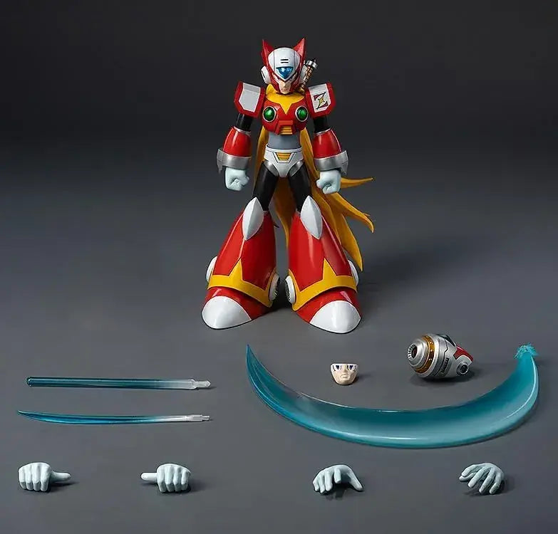 Threezero Rockman X Zero Articulated Figure PA PVC Zinc Alloy
