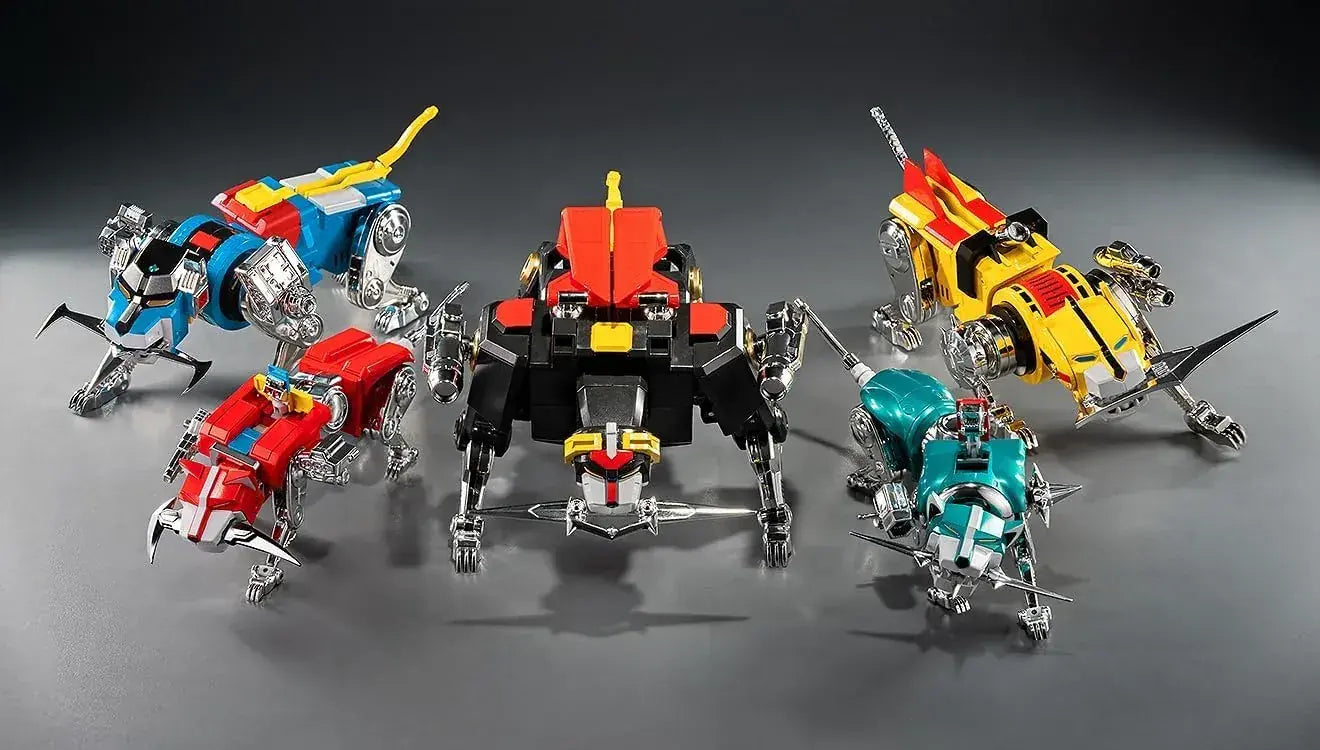 Threezero Voltron Defender Retro Toy Figure Die Cast