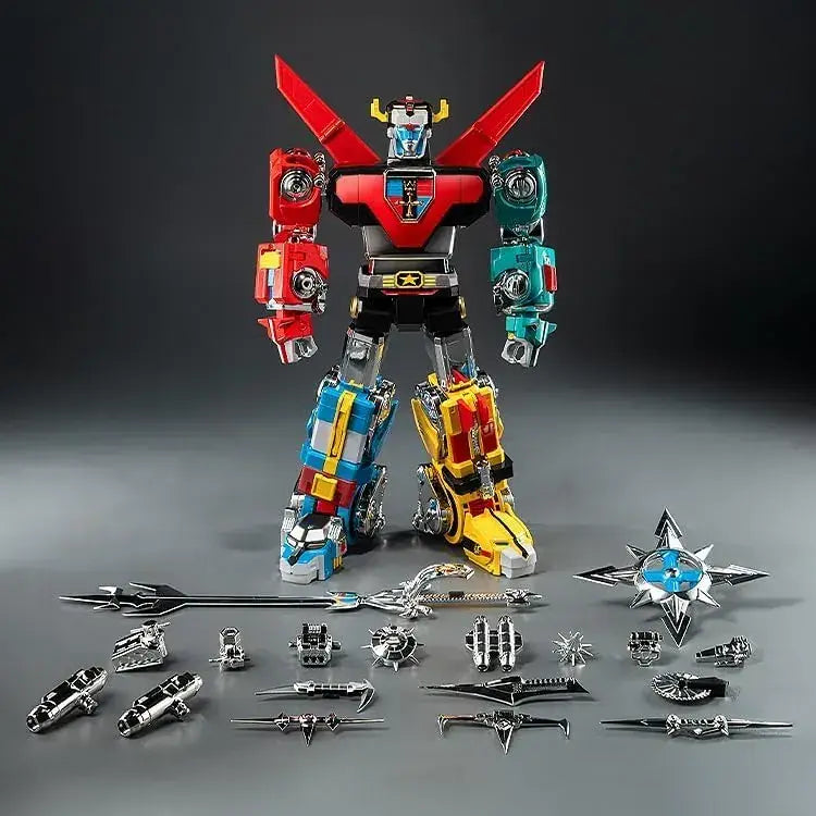 Threezero Voltron Defender Retro Toy Figure Die Cast
