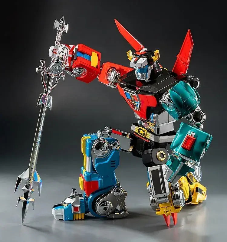 Threezero Voltron Defender Retro Toy Figure Die Cast