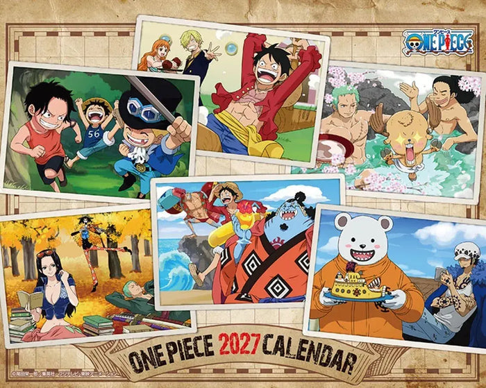 Toei Animation One Piece 2027 Tabletop Calendar