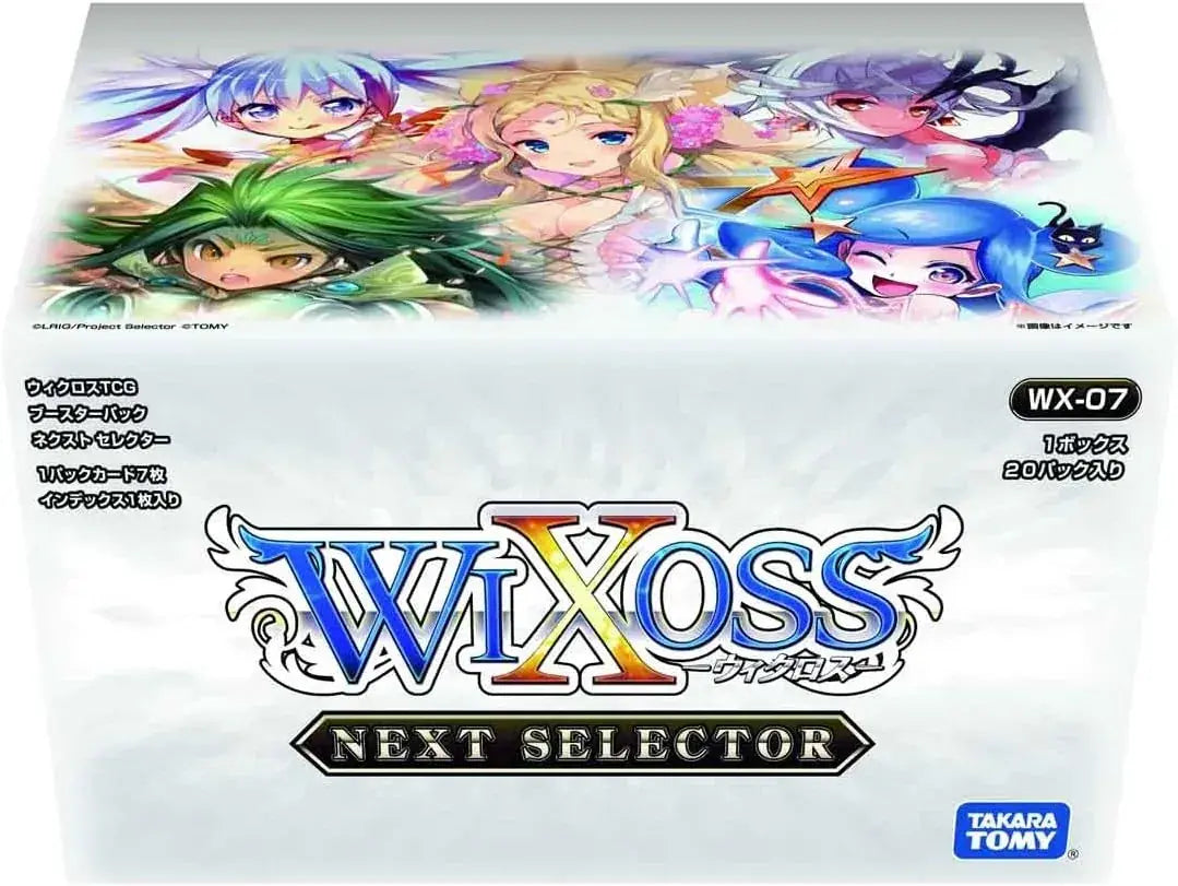 TOMY WIXOSS TCG WX07 Booster Pack Next Selector Box