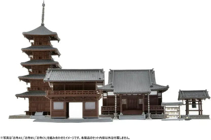 Tomytec Building Collection Temple C5 Diorama Model Supplies