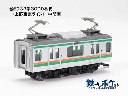 Tomytec Iron Pocket 2nd East West Circular Line Pre-Painted Kit