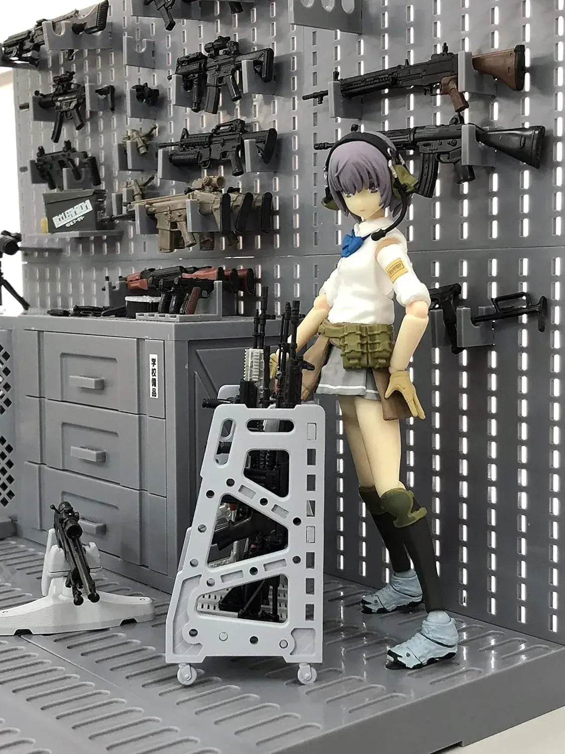 Tomytec Little Armory LD025 Gun Rack E Plastic Model
