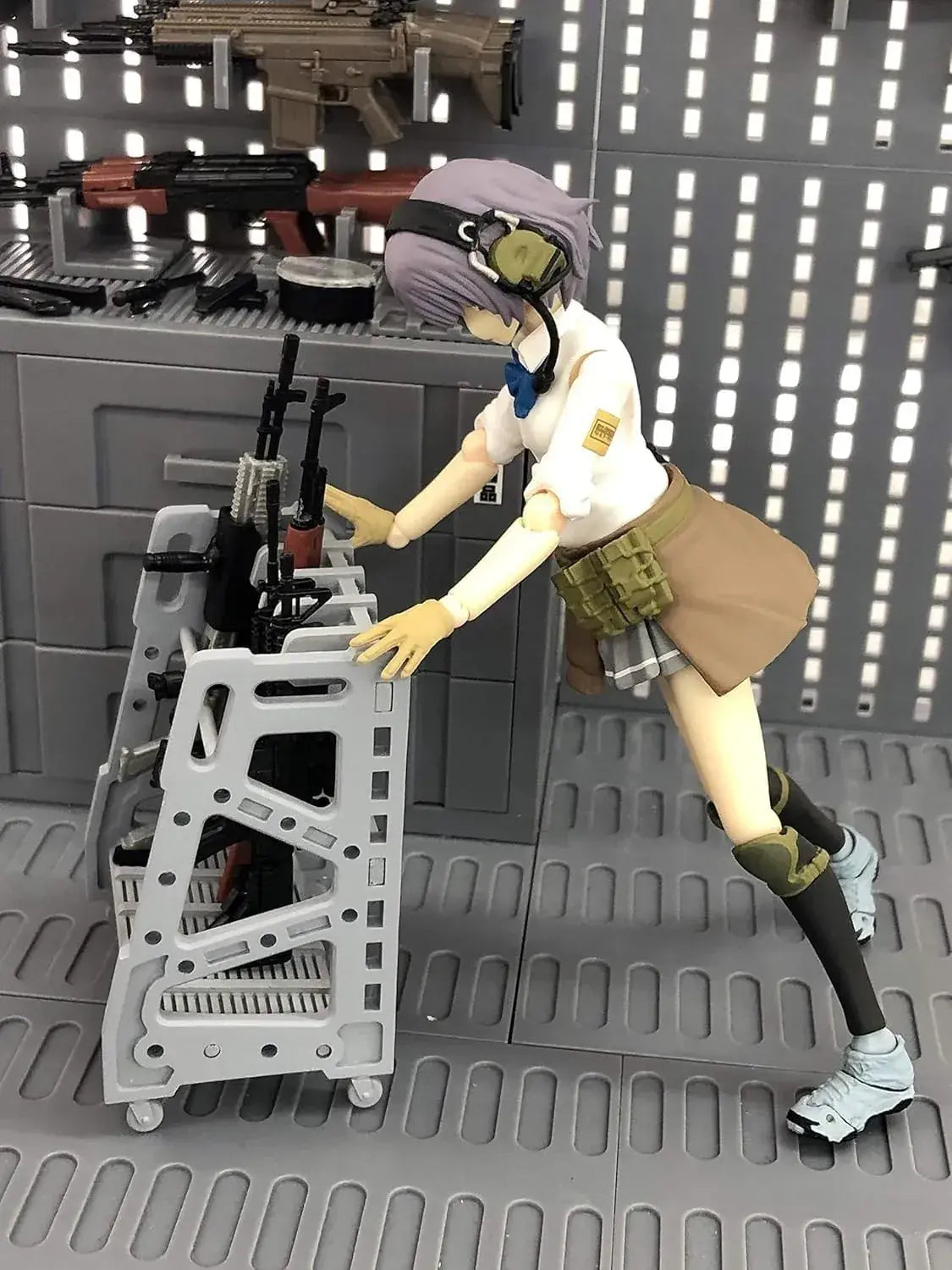 Tomytec Little Armory LD025 Gun Rack E Plastic Model