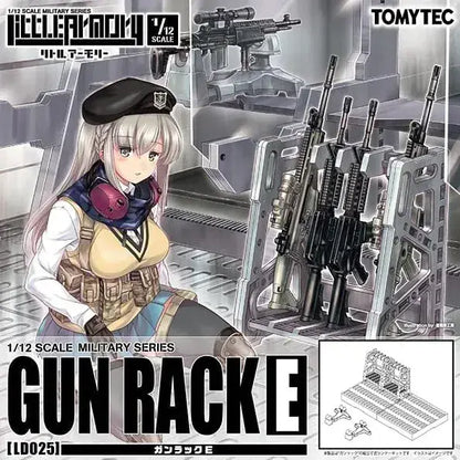 Tomytec Little Armory LD025 Gun Rack E Plastic Model