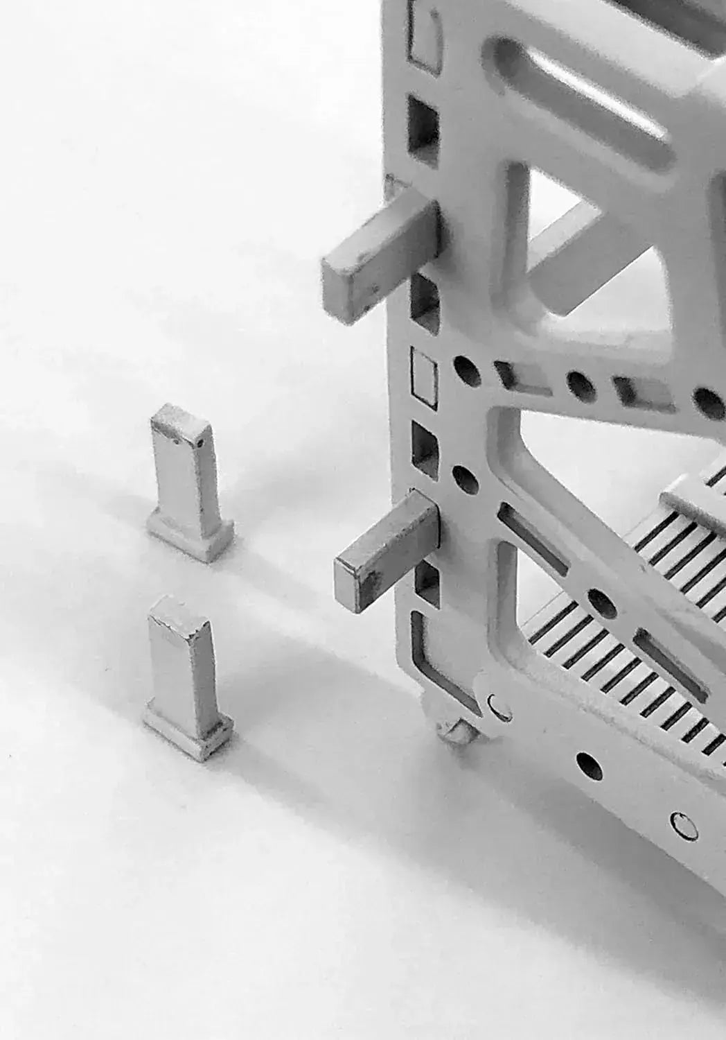 Tomytec Little Armory LD025 Gun Rack E Plastic Model
