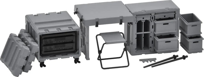 Tomytec Little Armory LD055 Field Desk A3 Unpainted Kit