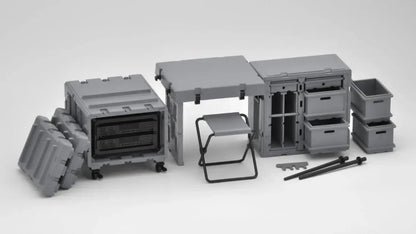 Tomytec Little Armory LD055 Field Desk A3 Unpainted Kit