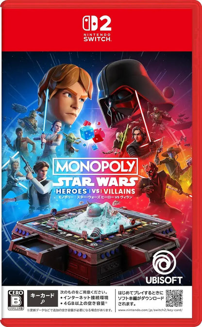 Ubisoft Monopoly Star Wars Heroes vs Villains Board Game - Switch 2 - 4949244013710