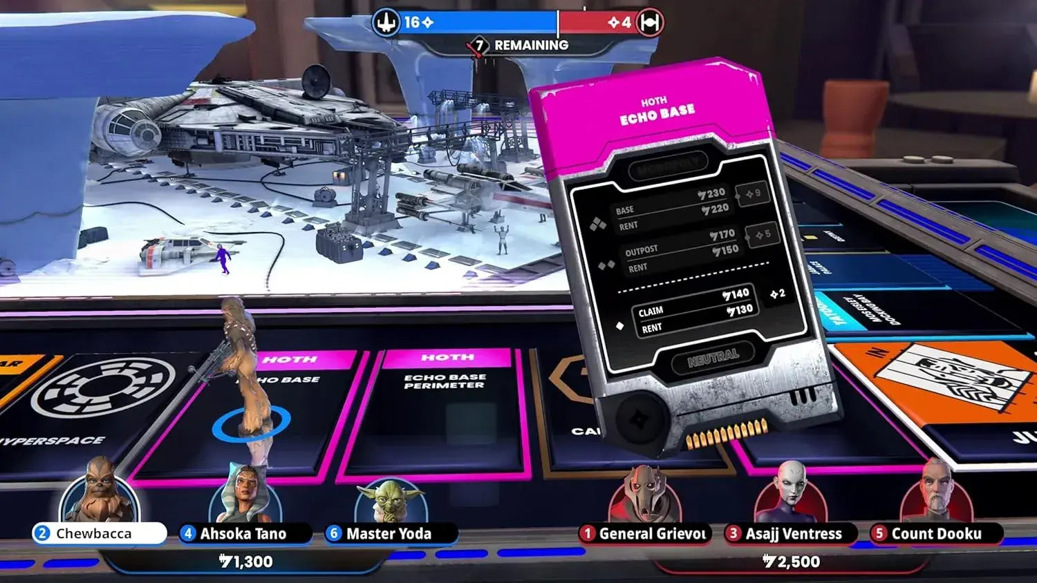 Ubisoft Monopoly Star Wars Heroes vs Villains Board Game