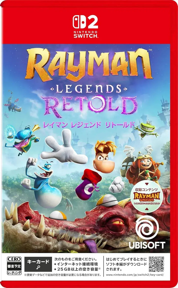 Ubisoft Rayman Legends: Reimagined Switch 2 Game