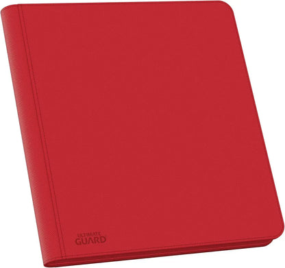 Ultimate Guard QuadRow 24-pocket ZipFolio XenoSkin Protective Case - 480-card Red - 634482962909